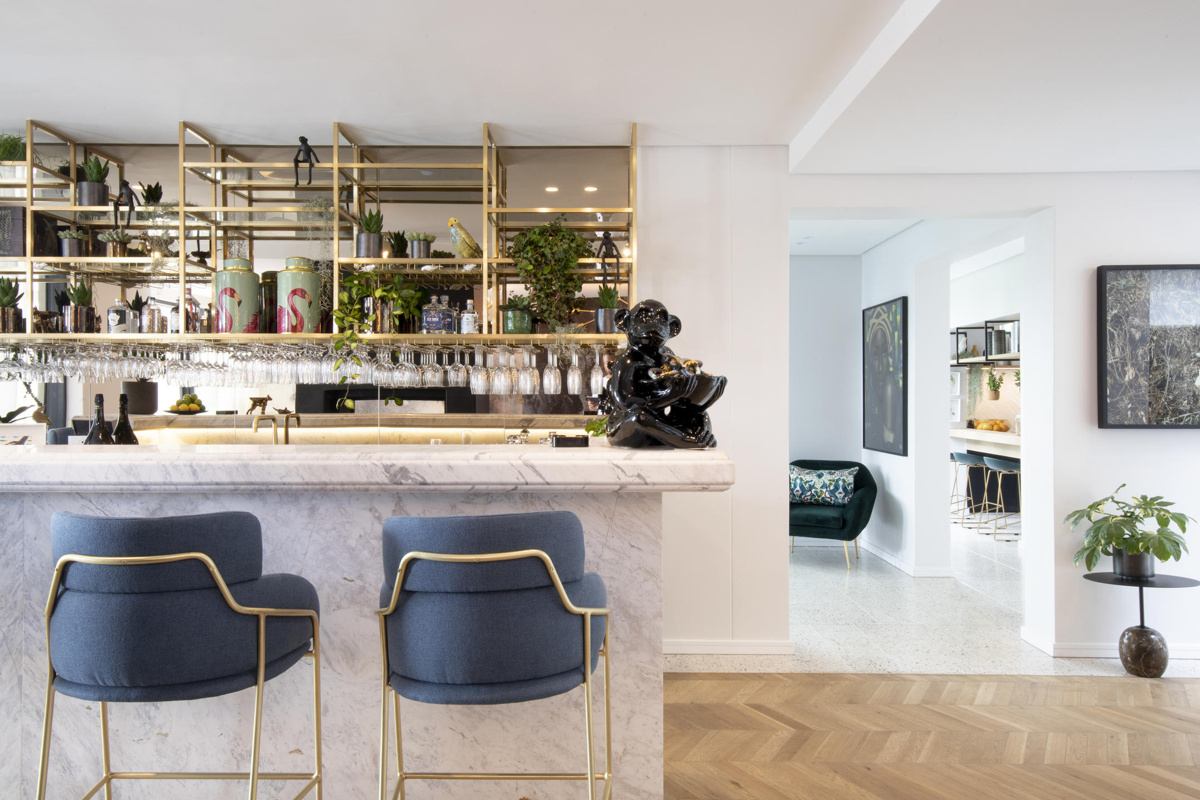 Design and lounge detail at Camissa House