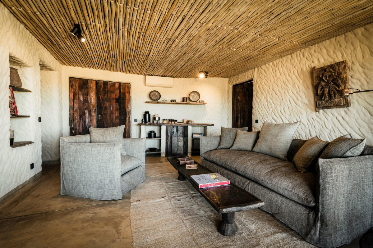 Suite interior at Zannier Omaanda