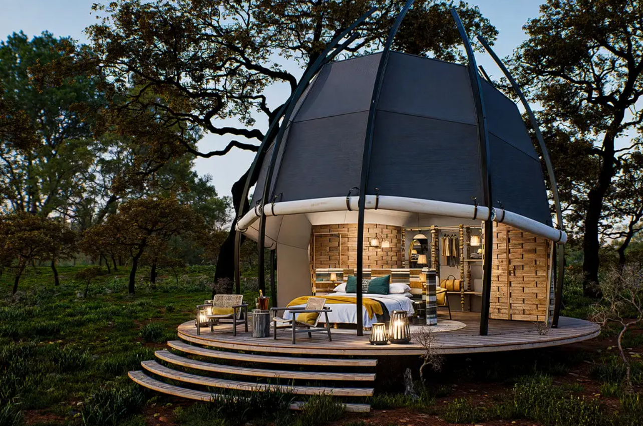 Tented suite at Siringit Tarangire Camp