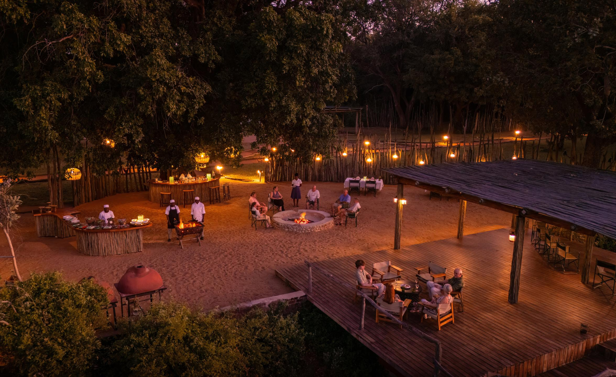 KuKaya setting in South Luangwa