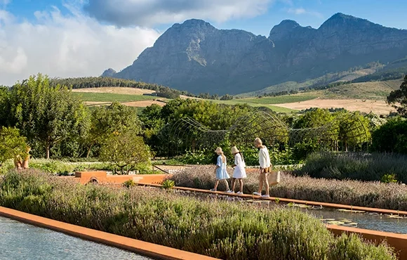 Babylonstoren garden in the Cape Winelands