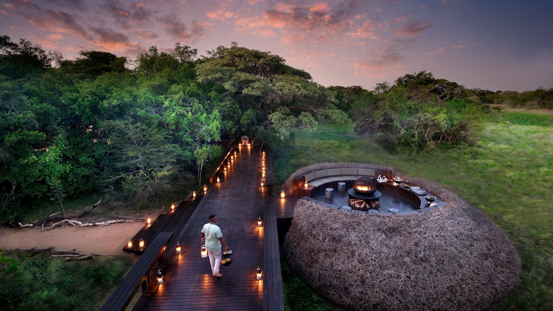 KwaZulu-Natal luxury safari landscape in South Africa