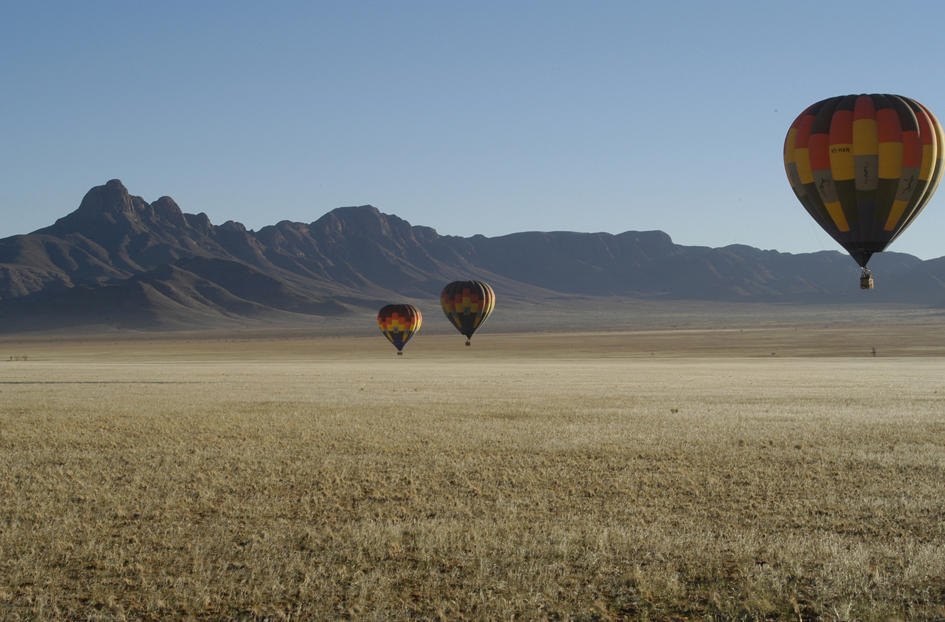 Experience-led travel moment in the Namib Desert