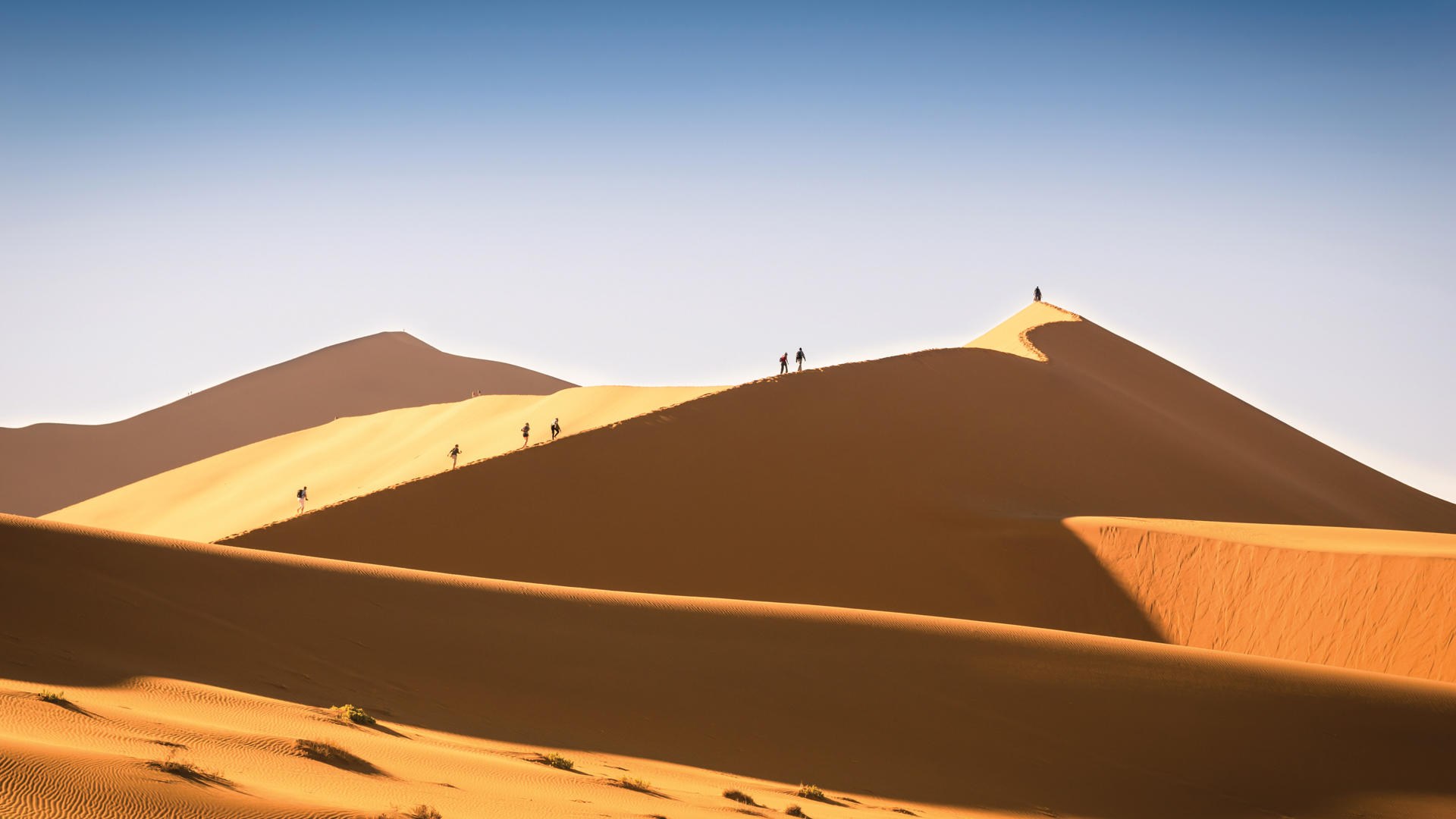 Sossusvlei desert landscape in Namibia