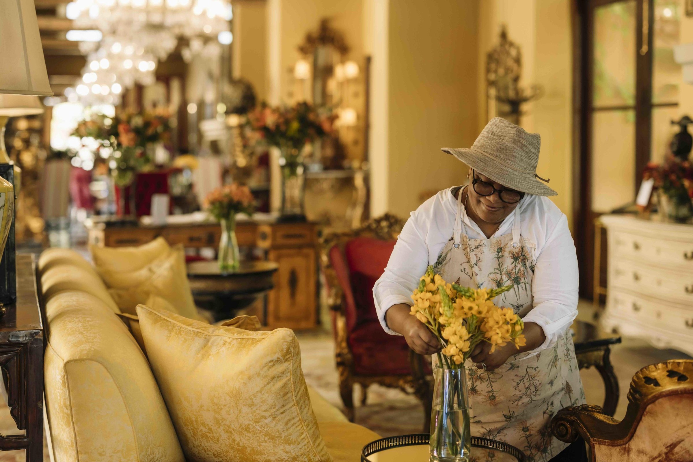 Refined luxury travel setting with calm and visual coherence